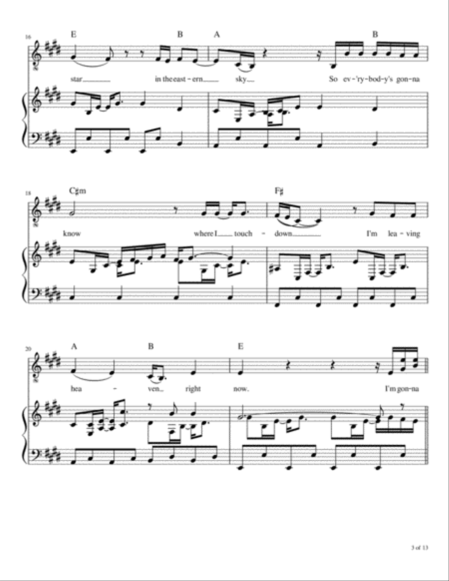 Leaving Heaven Voice scores gallery preview page 4
