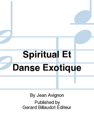 Book cover for Spiritual Et Danse Exotique