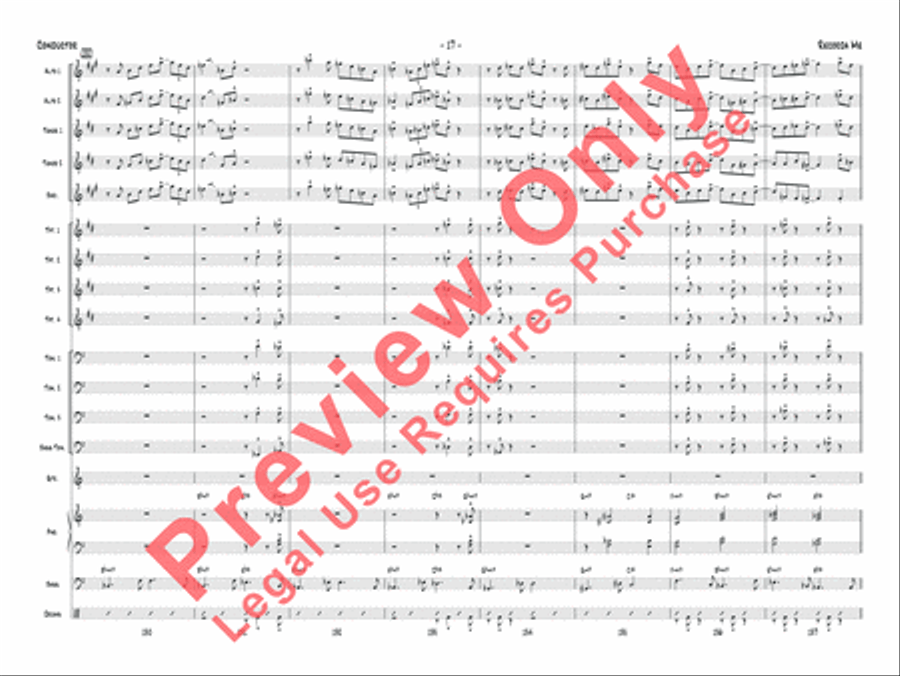Recorda me Jazz Ensemble scores gallery preview page 18
