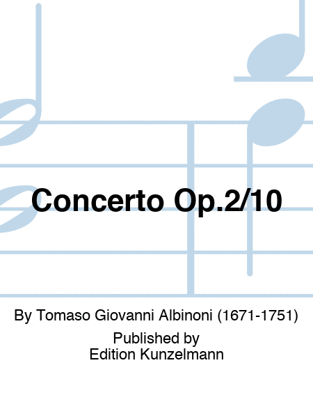 Concerto Op. 2/10