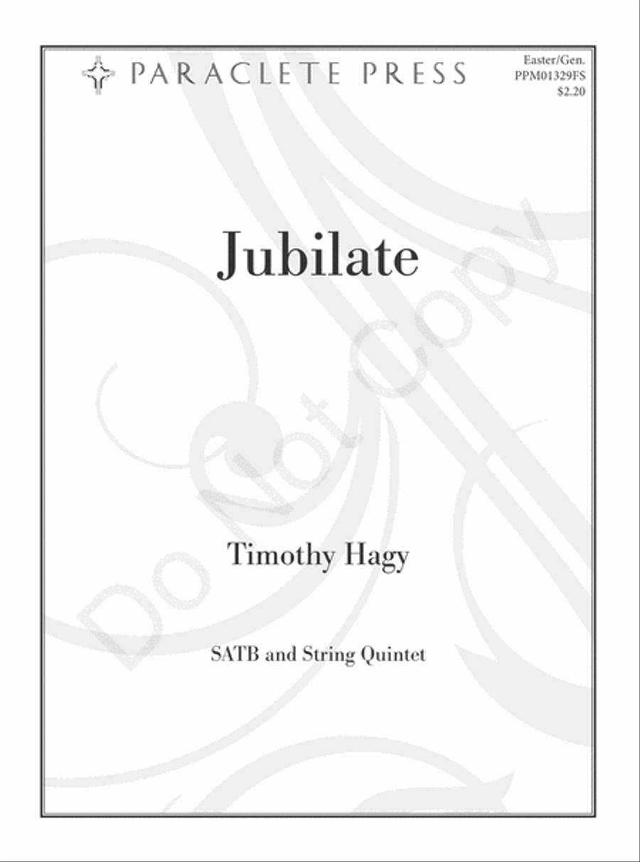 Jubilate (score & parts) Jubilate (score & parts) Choir scores gallery preview page 2
