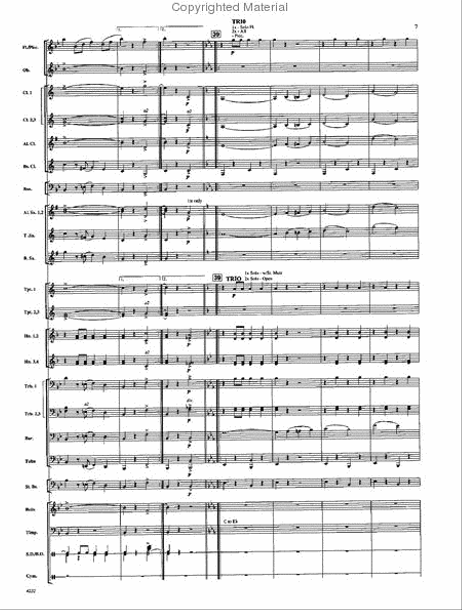 Lexington Lexington Concert Band scores gallery preview page 7