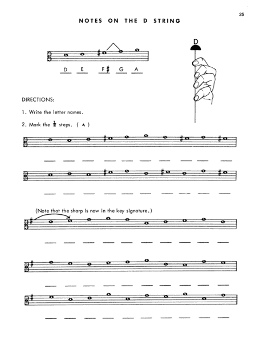Workbook for Strings, Book 1 Chamber Orchestra scores gallery preview page 4
