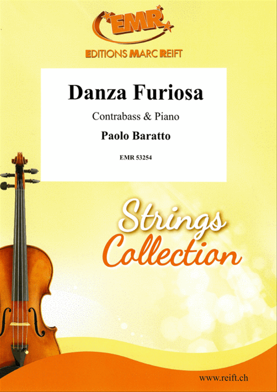 Danza Furiosa Double Bass scores gallery preview page 1