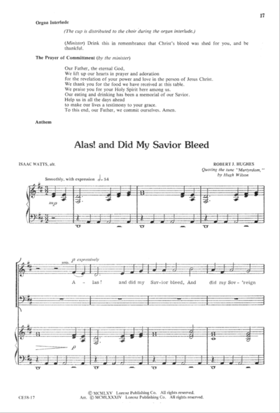 Do This in Remembrance of Me 4-Part scores gallery preview page 19