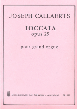 Book cover for Toccata Opus 29