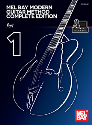 Book cover for Mel Bay Modern Guitar Method Complete Edition, Part 1
