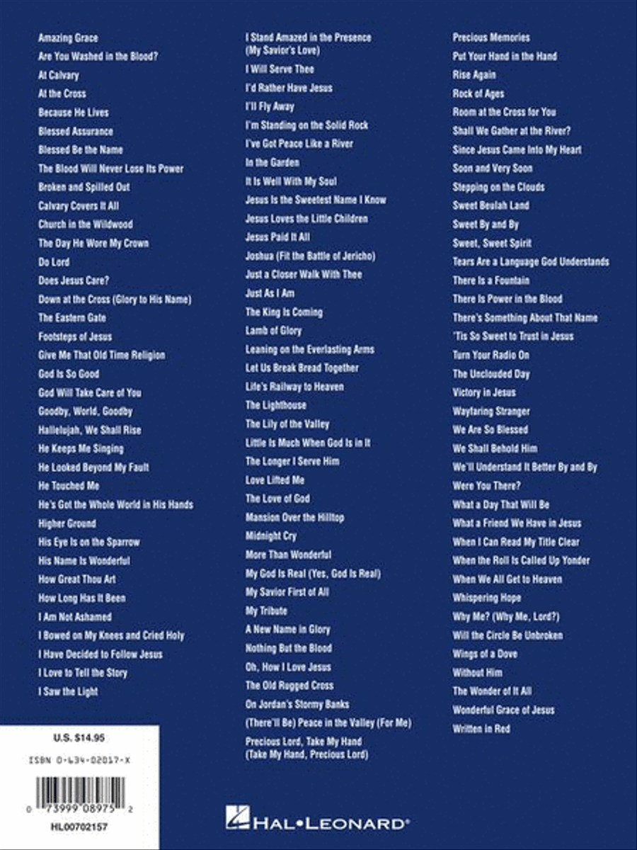 The Gospel Songs Book Easy Guitar scores gallery preview page 10