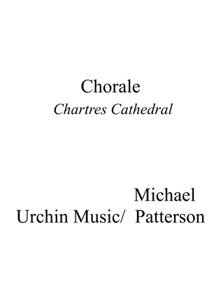 Chorale - Score Only
