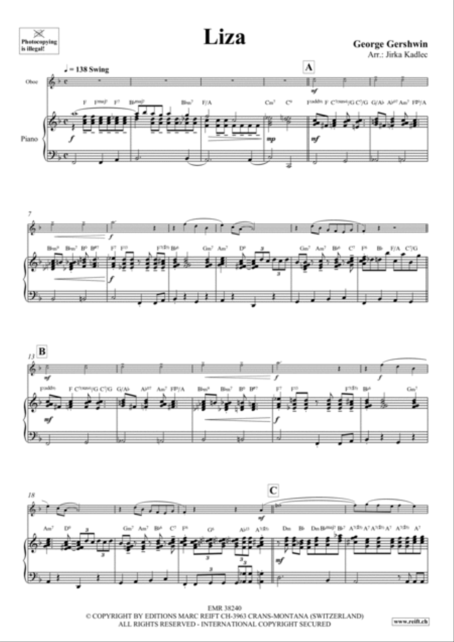 Liza Liza Piano Accompaniment scores gallery preview page 4