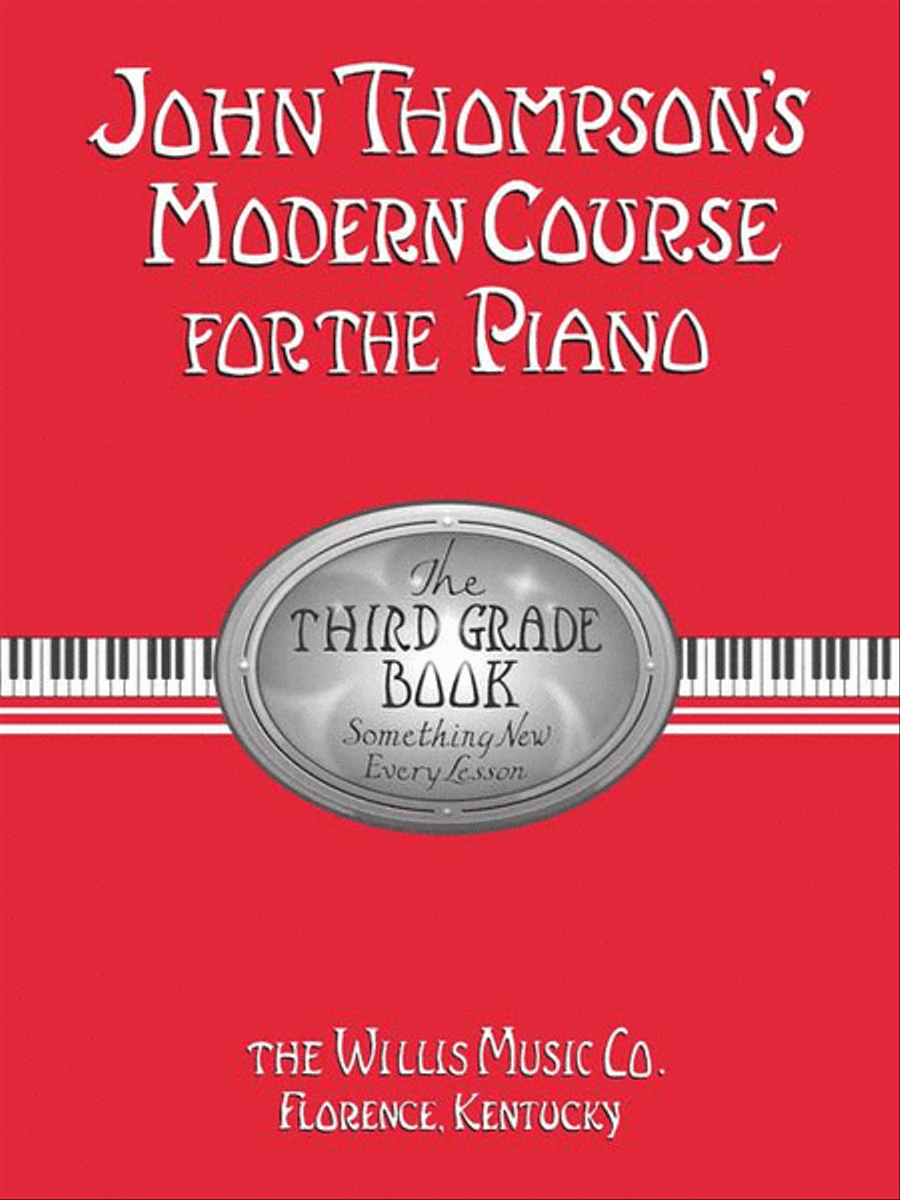 John Thompson's Modern Course for the Piano – Third Grade (Book Only) Piano Method scores gallery preview page 3