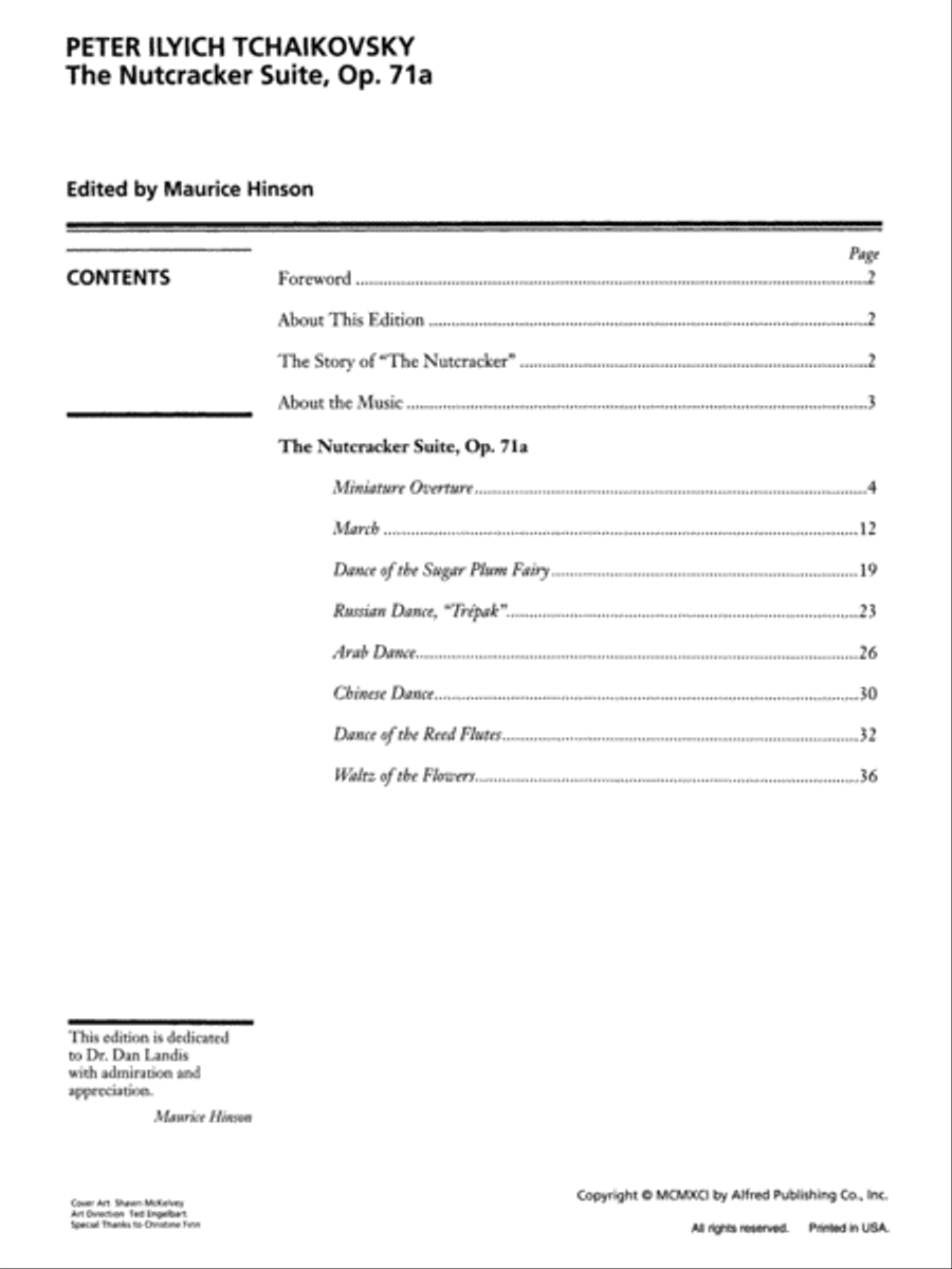 The Nutcracker Suite (Solo Piano) Piano Solo scores gallery preview page 5