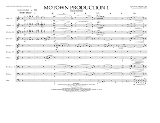 Motown Production 1(arr. Tom Wallace) - Wind Score