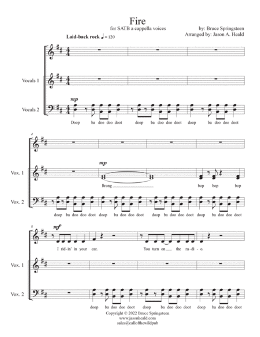 Fire 4-Part scores gallery preview page 3
