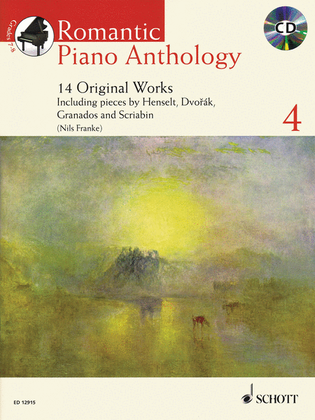Book cover for Romantic Piano Anthology - Volume 4
