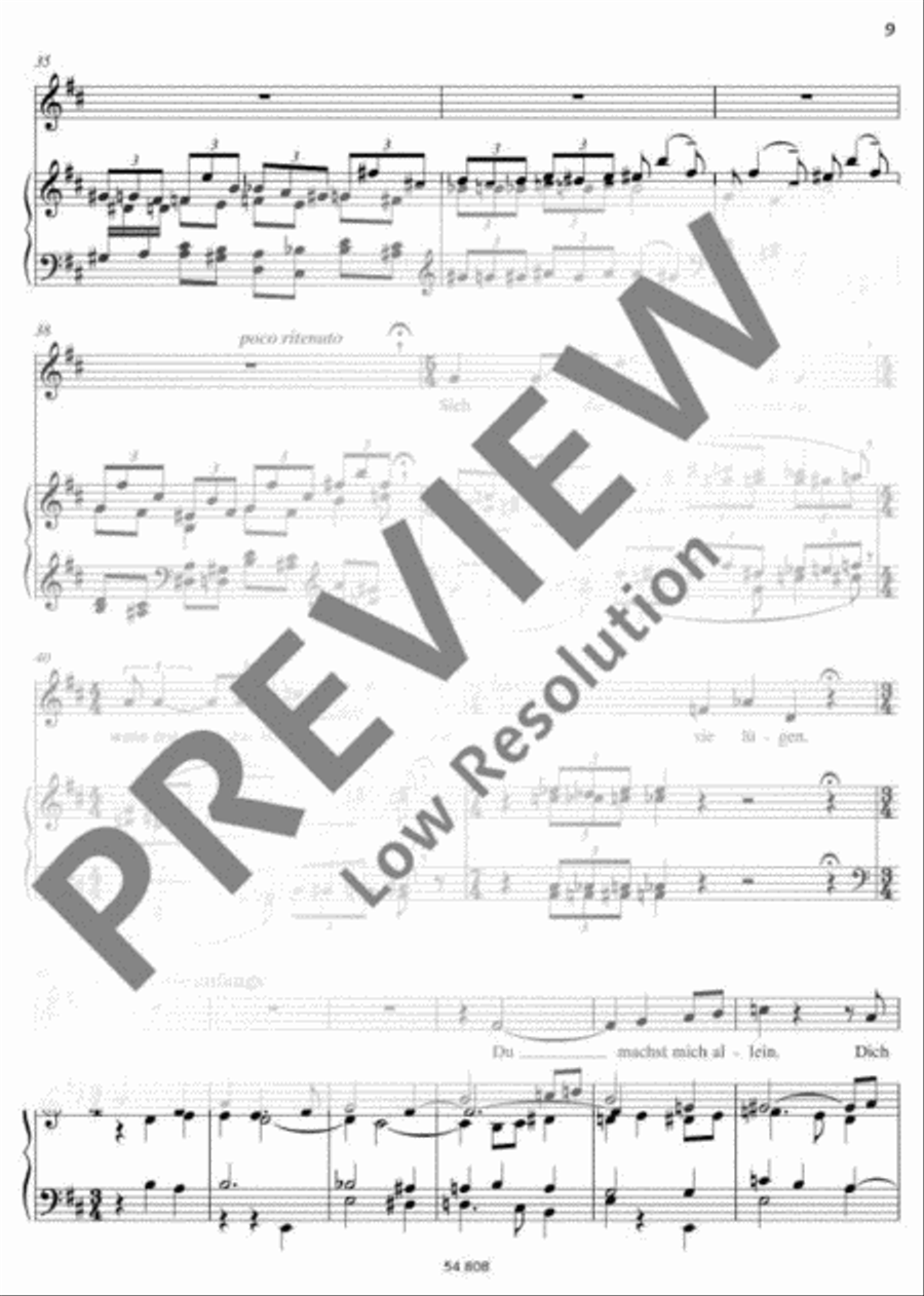 Lied der Abelone Lied der Abelone Medium Voice scores gallery preview page 10