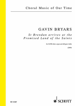 Book cover for St. Brendan arrives at the Promised Land of the Saints