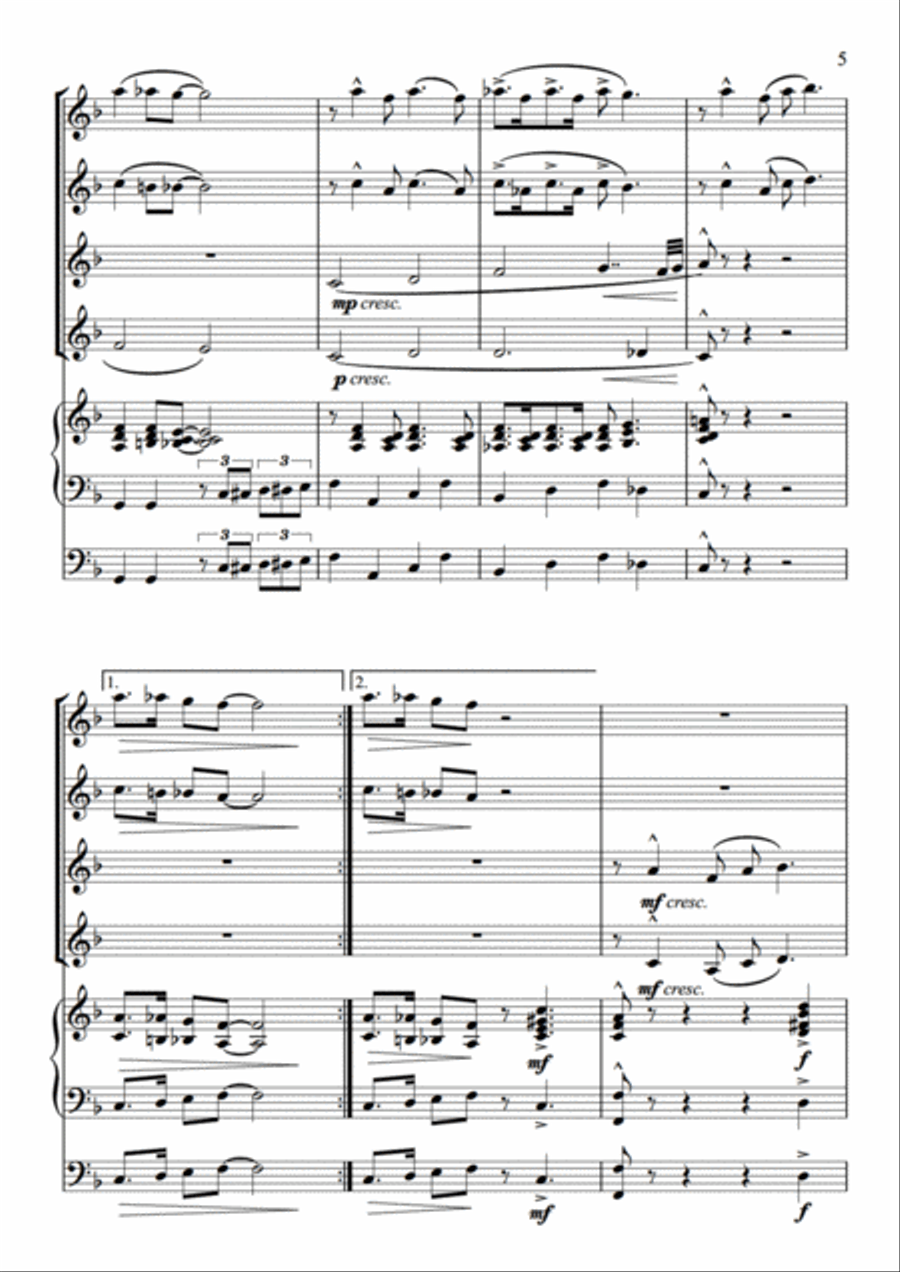 Sentimental Journey (With A Happy End) Set of Parts scores gallery preview page 7