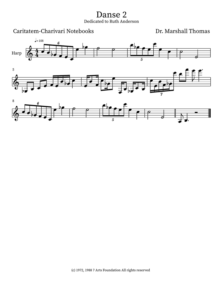 Danse 2 Small Ensemble scores gallery preview page 3