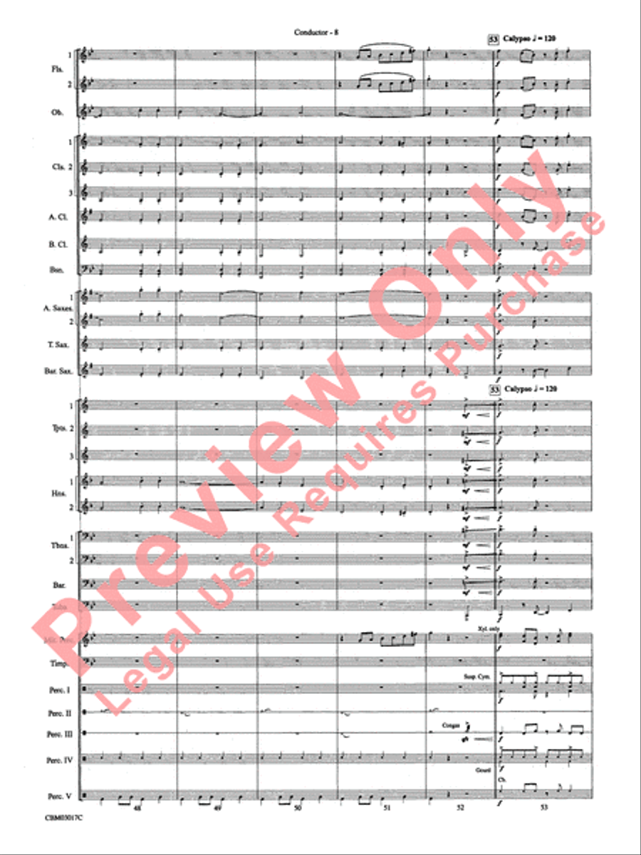 Happy Birthday Around the World Concert Band scores gallery preview page 11