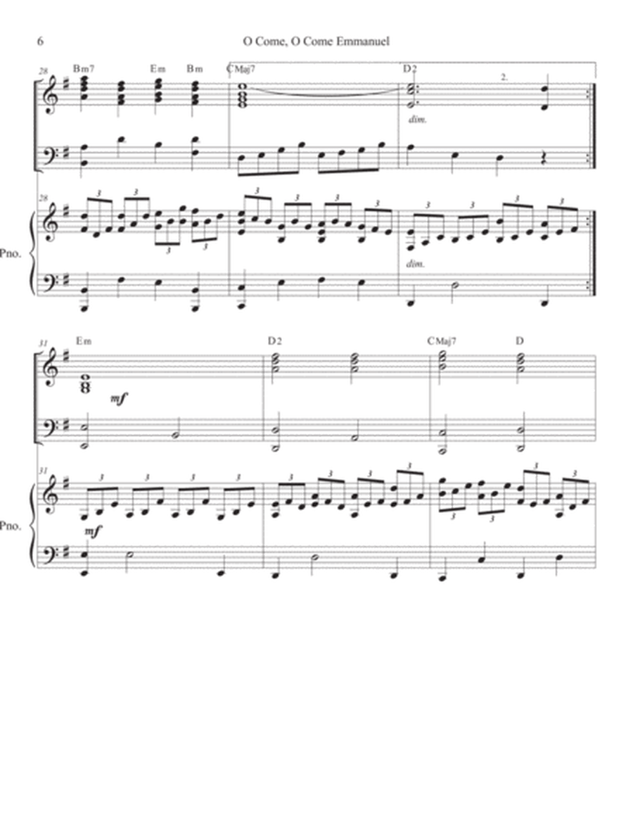 O Come, O Come Emmanuel (Veni Veni) Twin piano - Organ Piano
