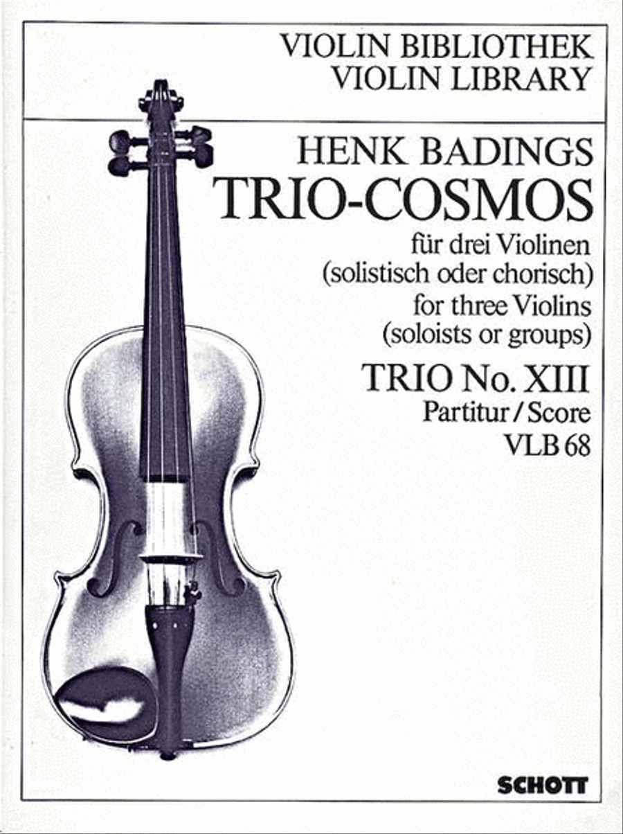 Trio-Cosmos No. 13 String Duet - Sheet Music