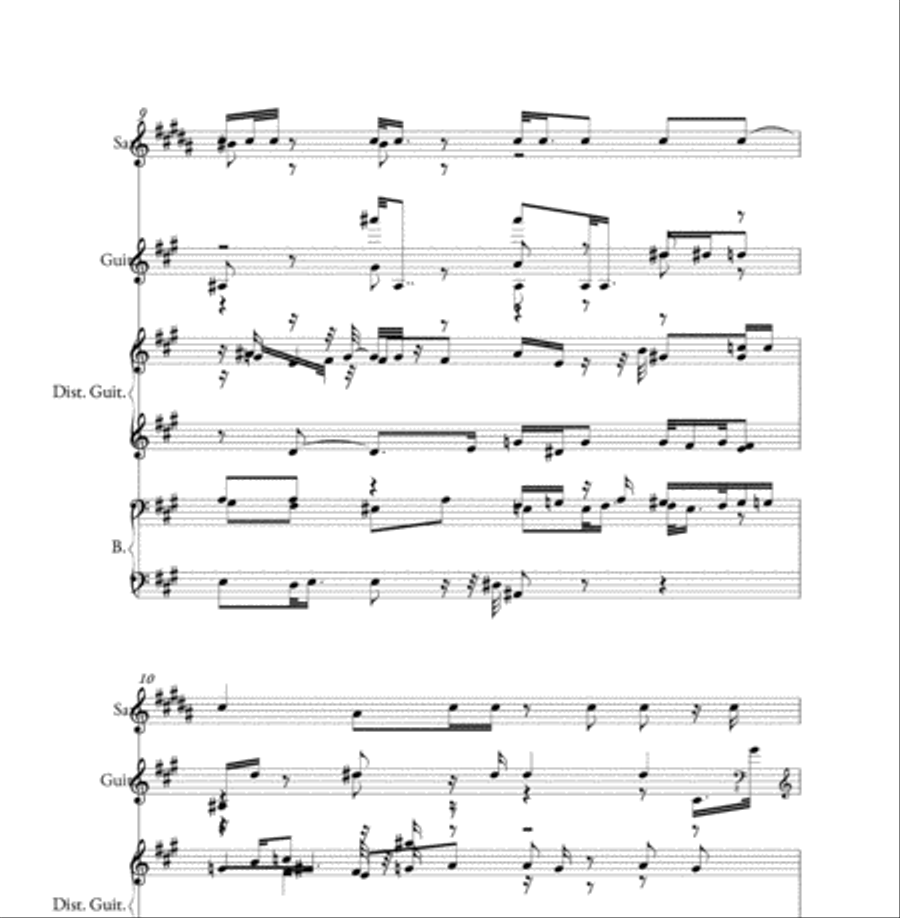 10 Terremoto Mediacion Small Ensemble scores gallery preview page 6