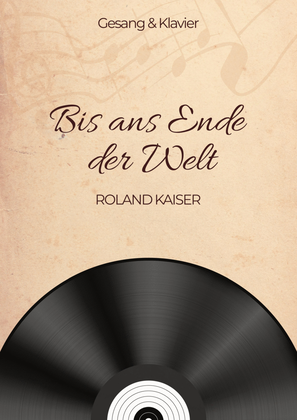 Book cover for Bis ans Ende der Welt
