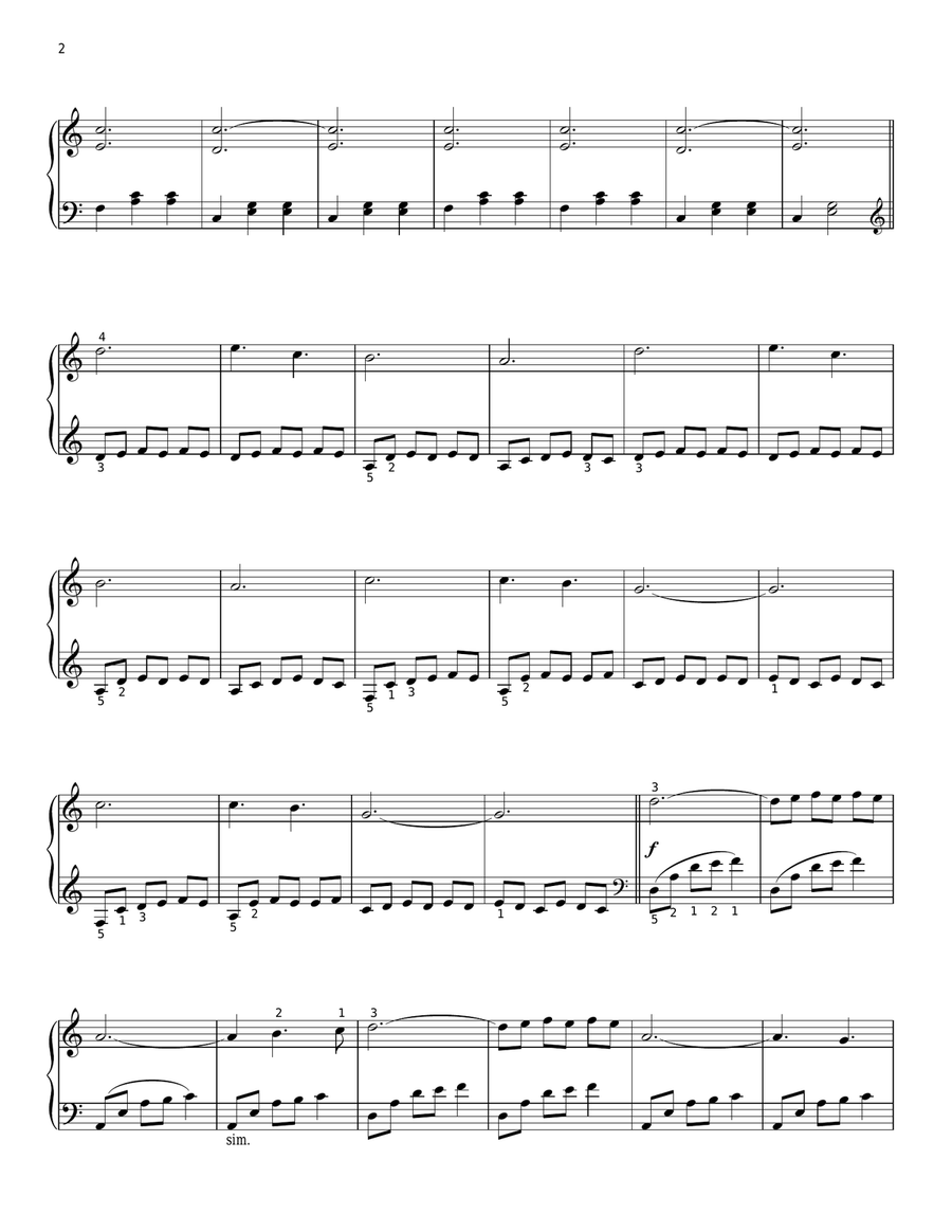 La Valse D'Amelie La Valse D'Amelie Piano Solo scores gallery preview page 2