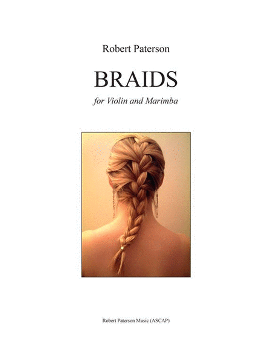 Braids (score and parts) Violin scores gallery preview page 1