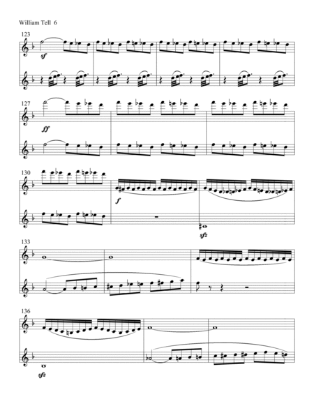 Clarinet Duet - Rossini Overtures! image number null