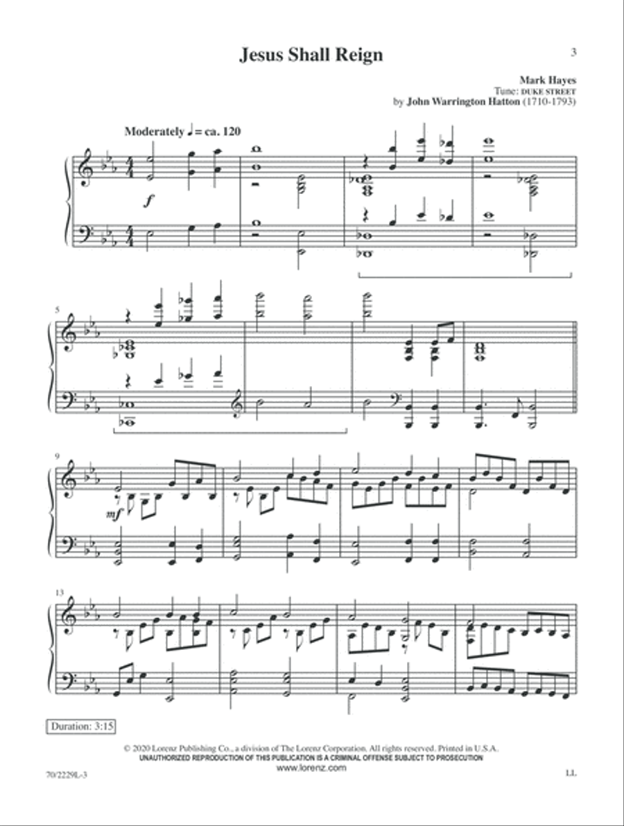 Perfect Postludes Piano Solo scores gallery preview page 3