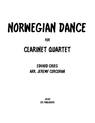 Norwegian Dance for Clarinet Quartet
