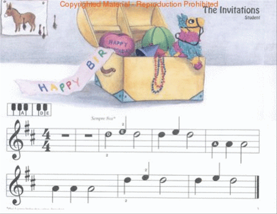 Birthday Suite Piano Method scores gallery preview page 2