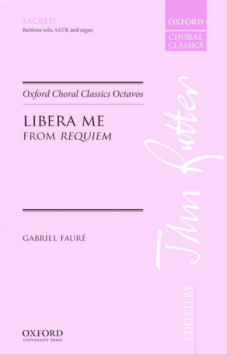 Libera me 4-Part scores gallery preview page 1