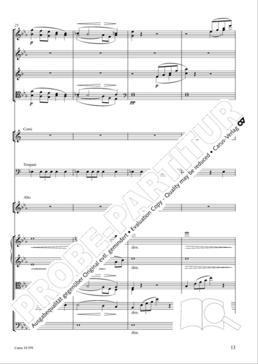 Schicksalslied, Op. 54 Schicksalslied, Op. 54 4-Part scores gallery preview page 14