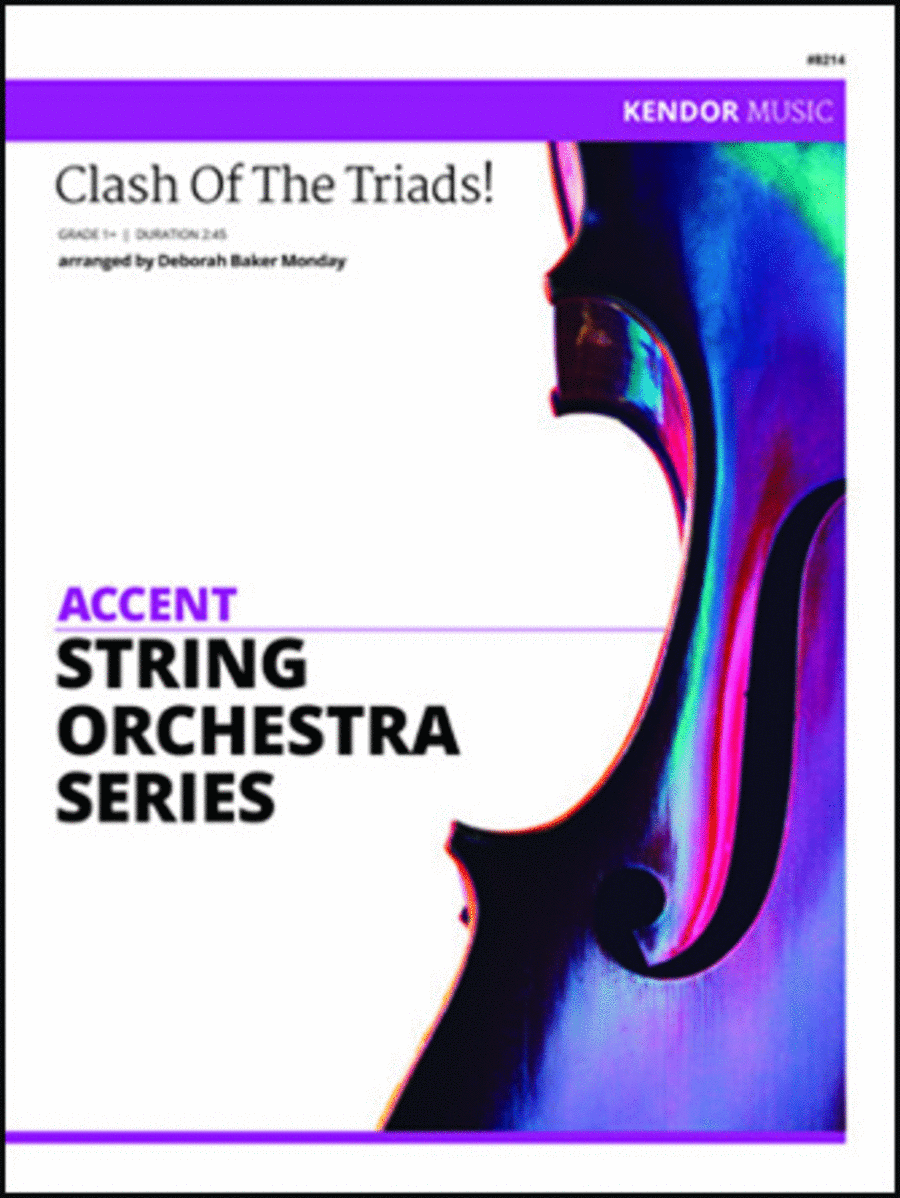 Book cover for Clash Of The Triads! (Full Score)