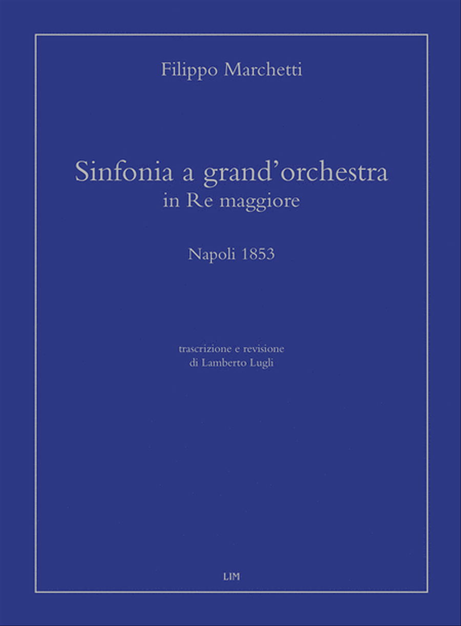 Sinfonia a Grand'Orchestra in Re maggiore School and Community scores gallery preview page 1
