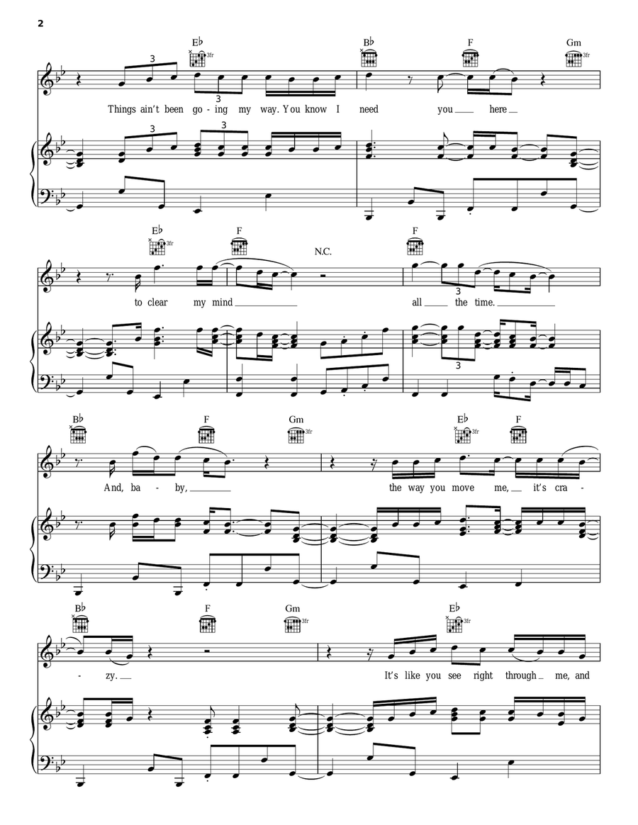 You Are The Best Thing You Are The Best Thing Acoustic Guitar scores gallery preview page 2