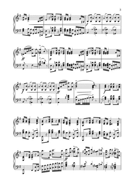 ELGAR - Pomp and Circumstance - March Op.39 No.4 - piano solo image number null