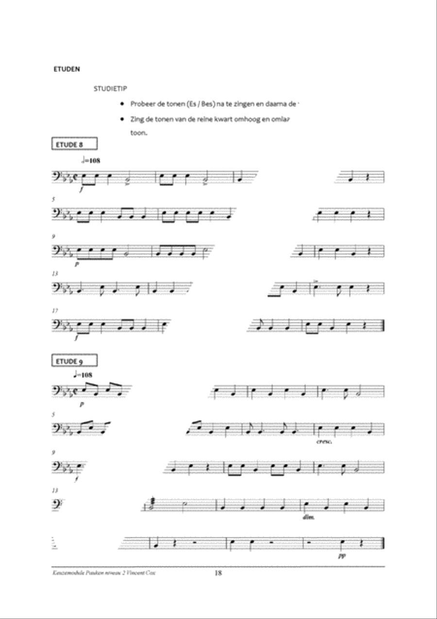 Percussion Modular: Pauken 2 Percussion scores gallery preview page 19