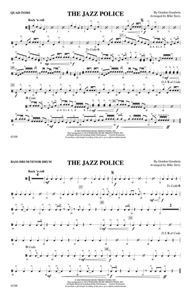 The Jazz Police: Quad-Toms