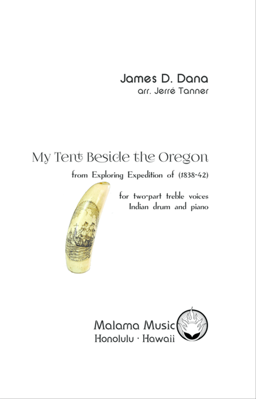 My Tent Beside the Oregon Choir scores gallery preview page 1