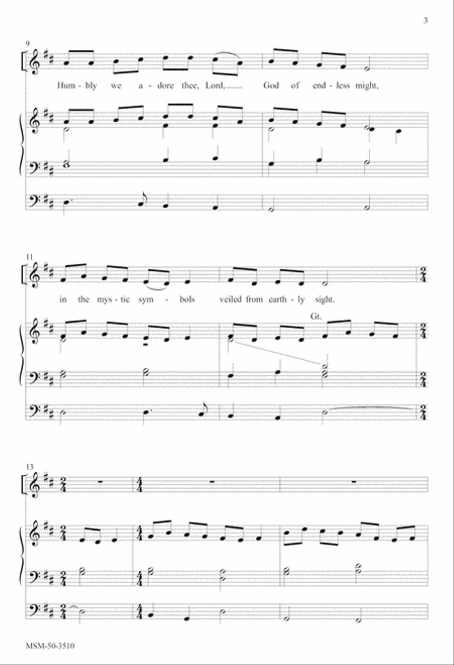Jesus, Son of Mary 2-Part scores gallery preview page 3