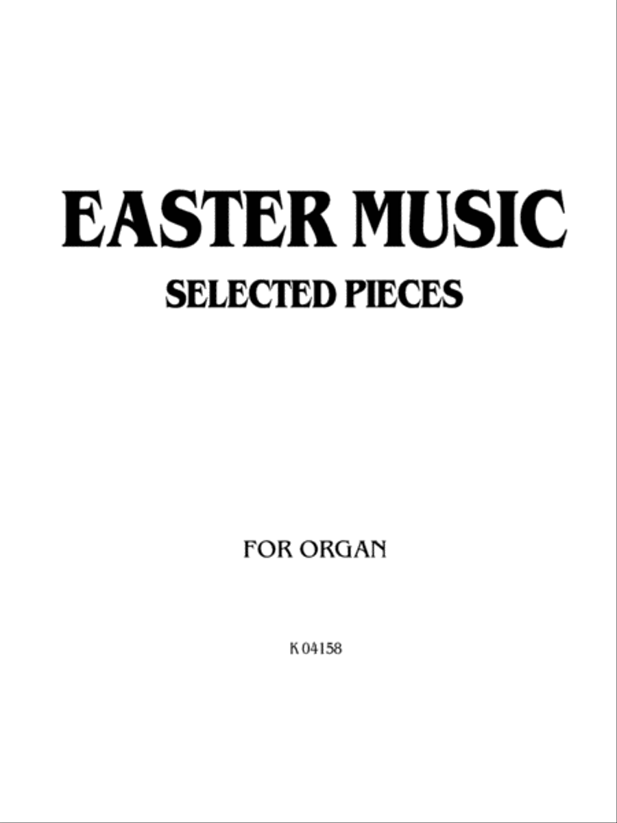 Easter Music for Organ Organ Solo scores gallery preview page 2
