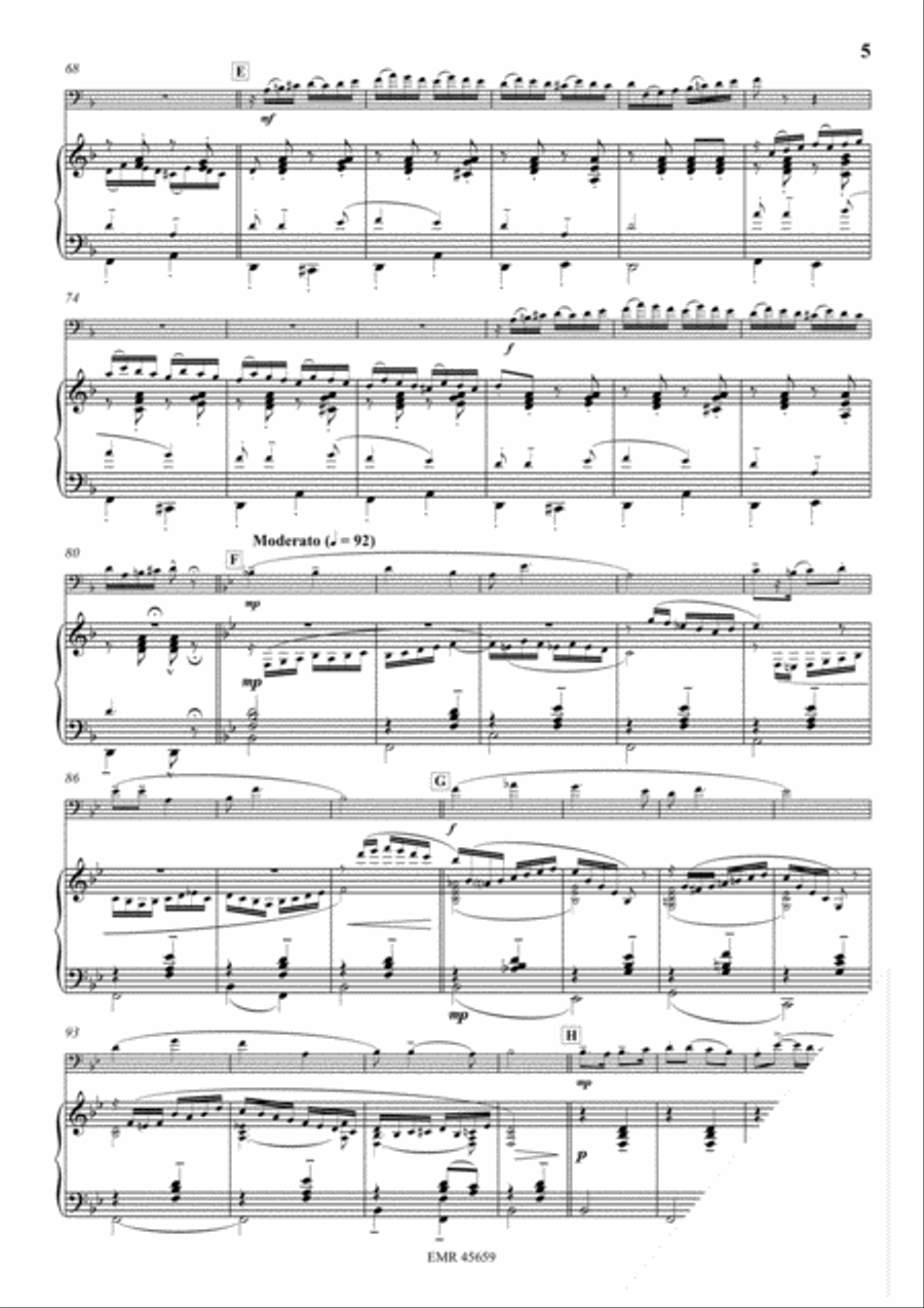 Hungarian Fantasy Bassoon Solo scores gallery preview page 6