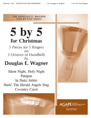 Book cover for Five by Five for Christmas, Vol. 1