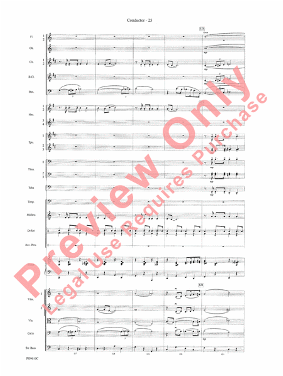 A Salute to the Big Apple Full Orchestra scores gallery preview page 27