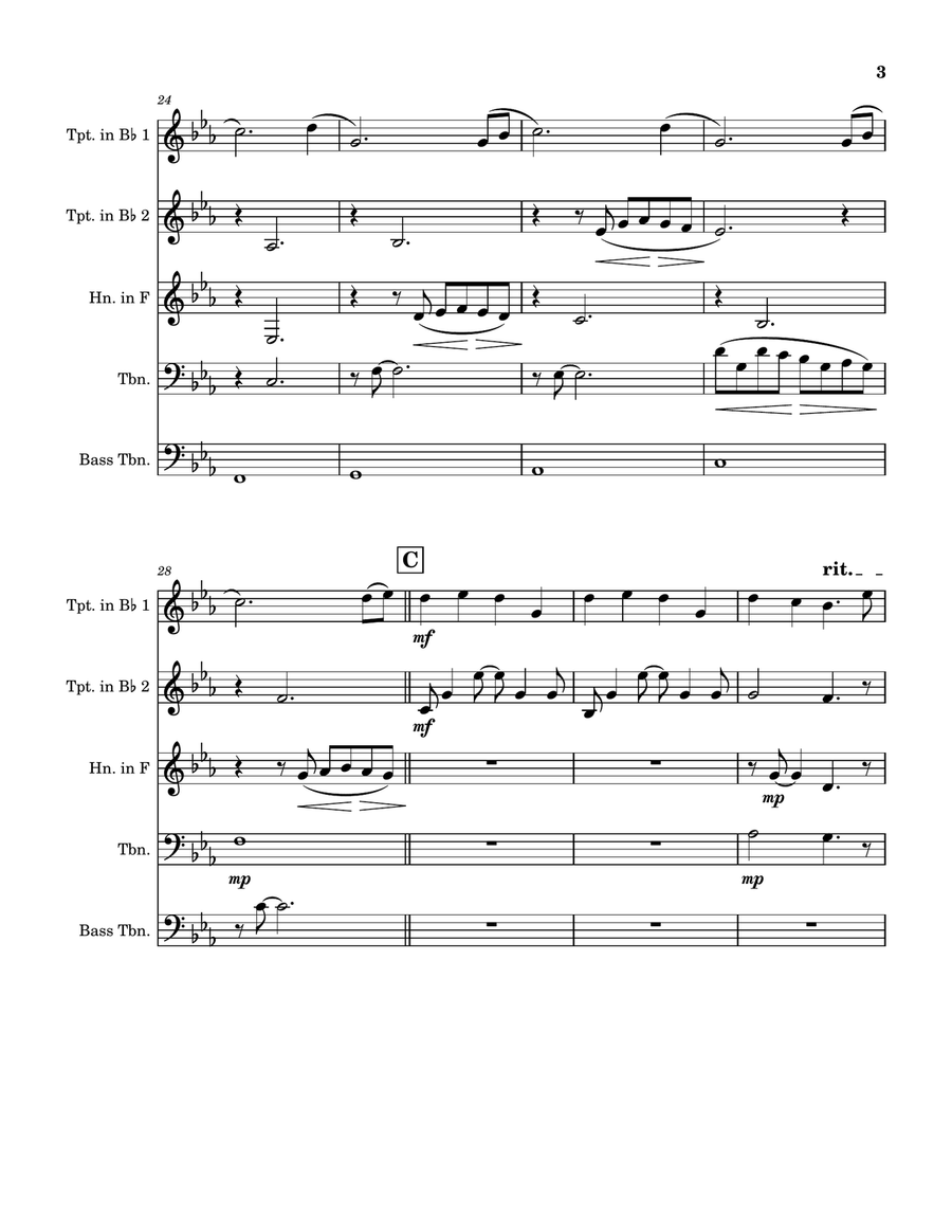 Philadelphia Morning Brass Quintet scores gallery preview page 5