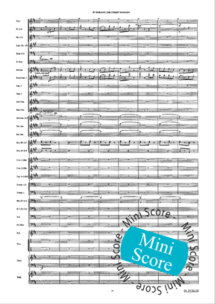 Romeo and Juliet Romeo and Juliet Concert Band scores gallery preview page 17